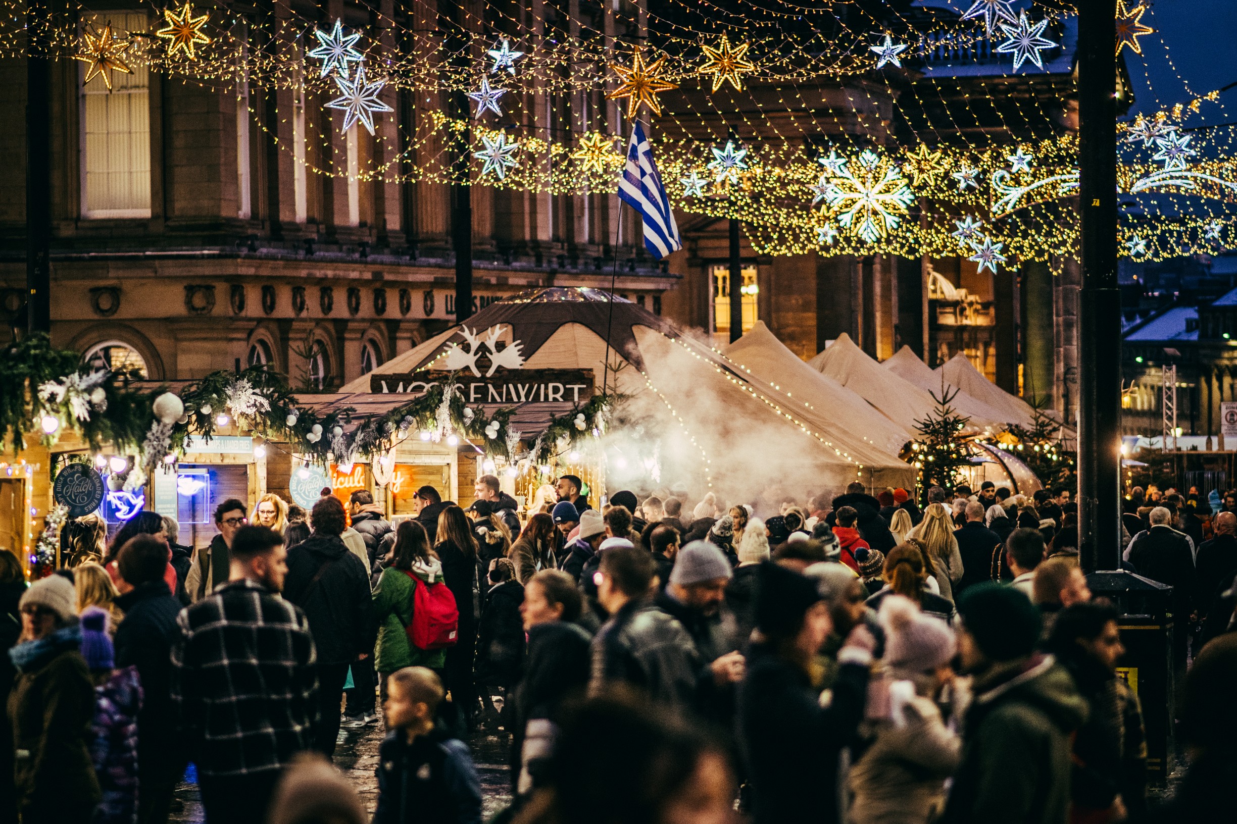 Newcastle's Christmas Markets and Moosenwirt Alpine bar