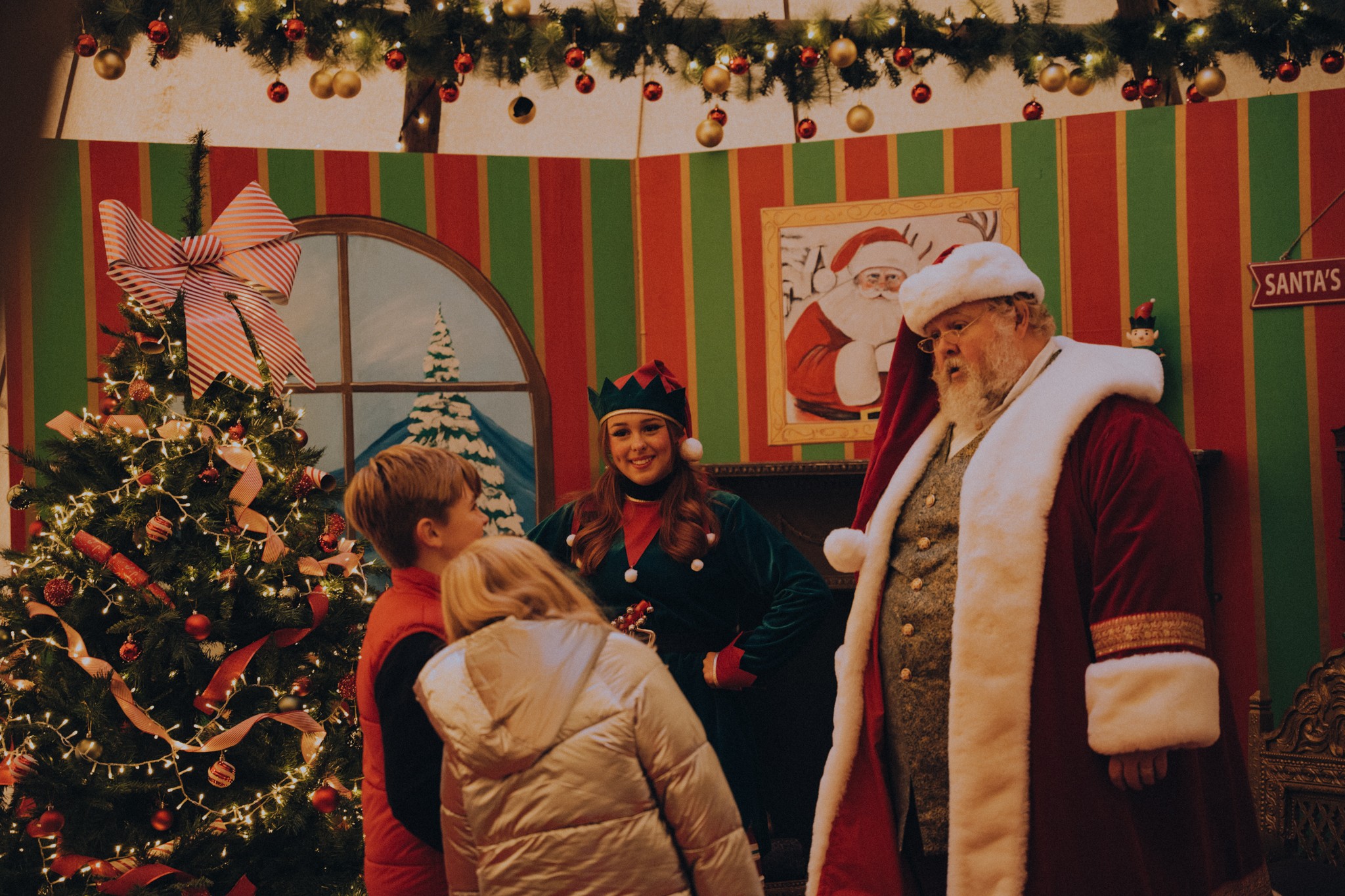 Newcastle's Christmas Markets during the day