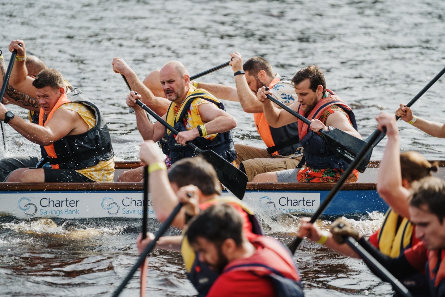 Dragon Boat Race on the River