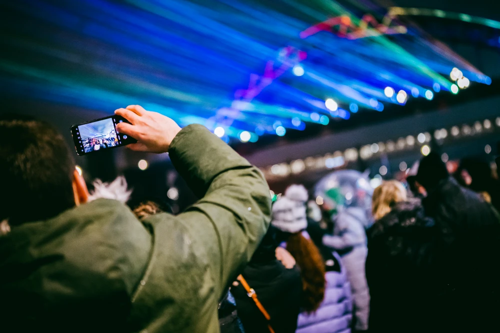 Laser Light City, Image by TyneSight Photographic for NE1