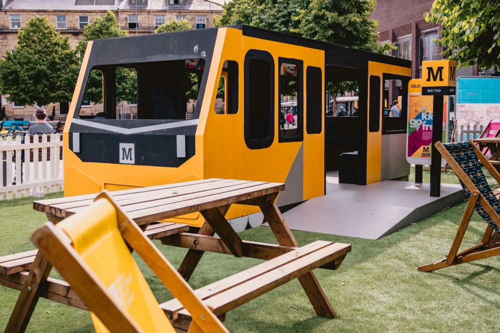 Nexus | Jul 2024 | New Metro train takes centre stage at a new children's play village