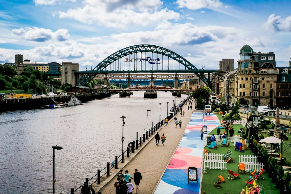 NewcastleGateshead | Jun 2024 | Wesley Square gets new artwork in time for NE1’s Summer in the City