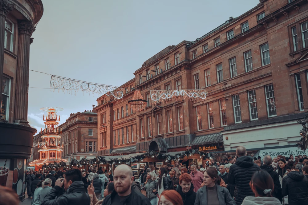 Hits Radio news covers Newcastle's Christmas Markets