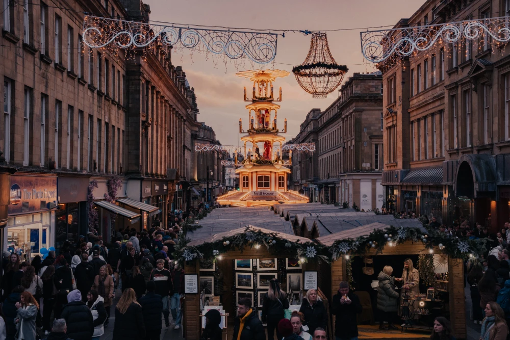 Chronicle Live | Nov 2024 | Newcastle Christmas Market lit up as final preparations underway ahead of big opening